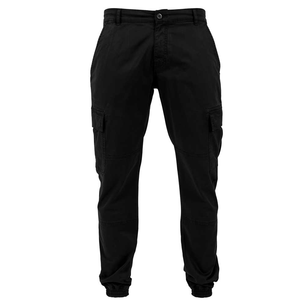 Urban Classics - Washed Twill Cargo pants - Black